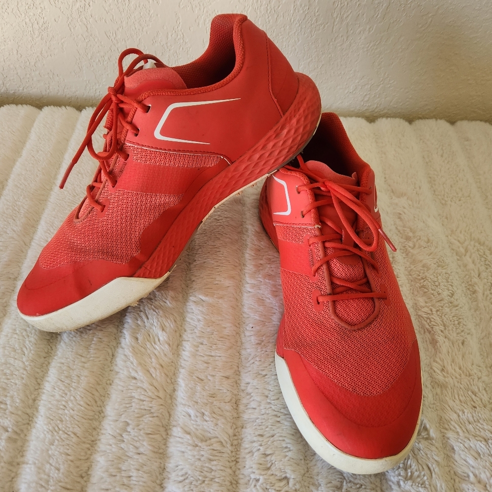 Inesis Red Decathlon Golf Shoes Men's Size 9.5